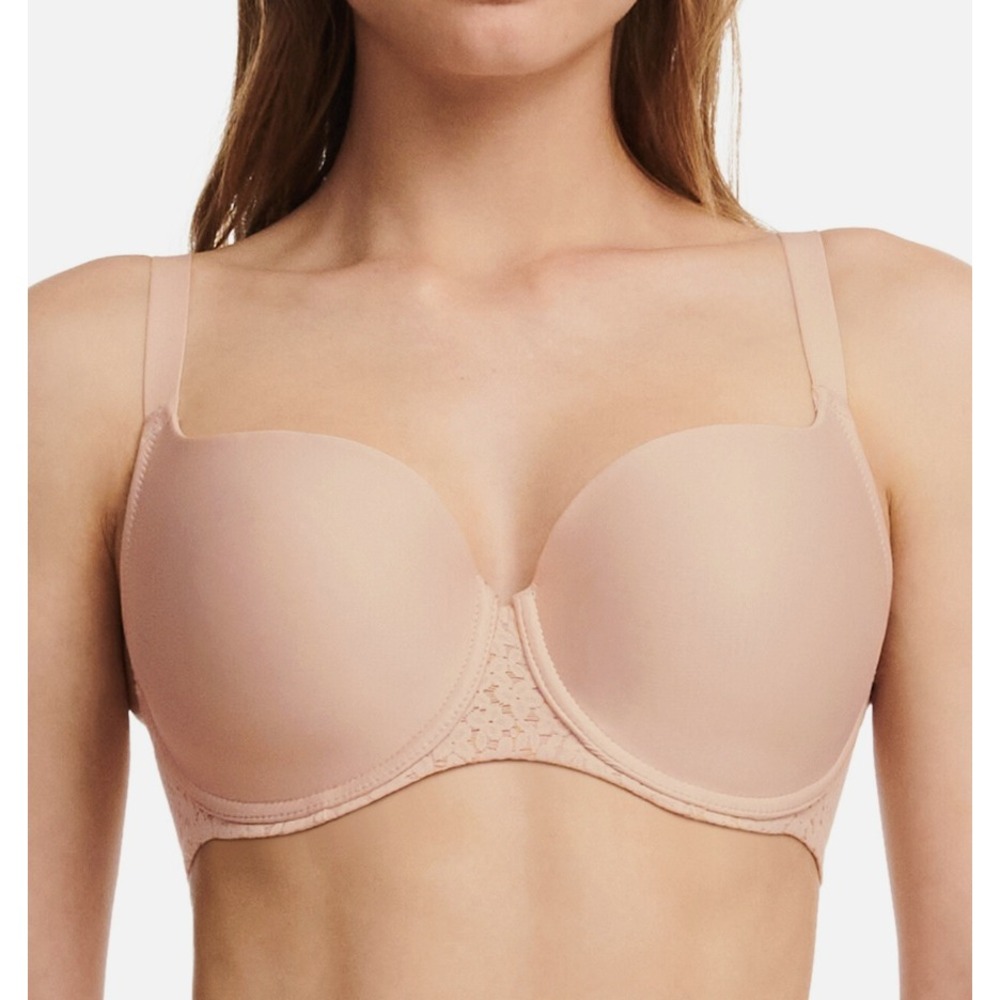 Chantelle Norah Comfort Smooth Sweetheart T-Shirt Bra 34DDDD F